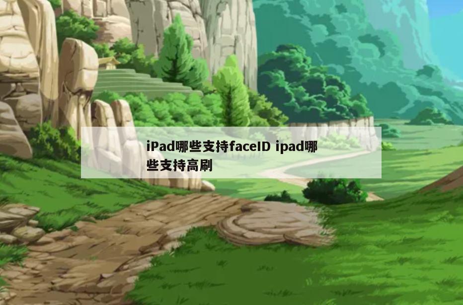 iPad哪些支持faceID ipad哪些支持高刷